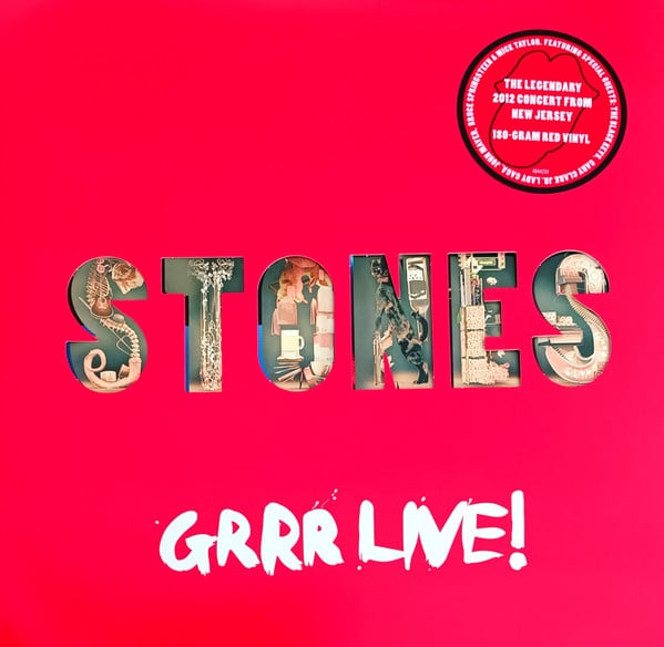 The Rolling Stones | GRRR Live! (Limited Edition, 180 Gram Red Colored Vinyl) (3 Lp's) | Vinyl