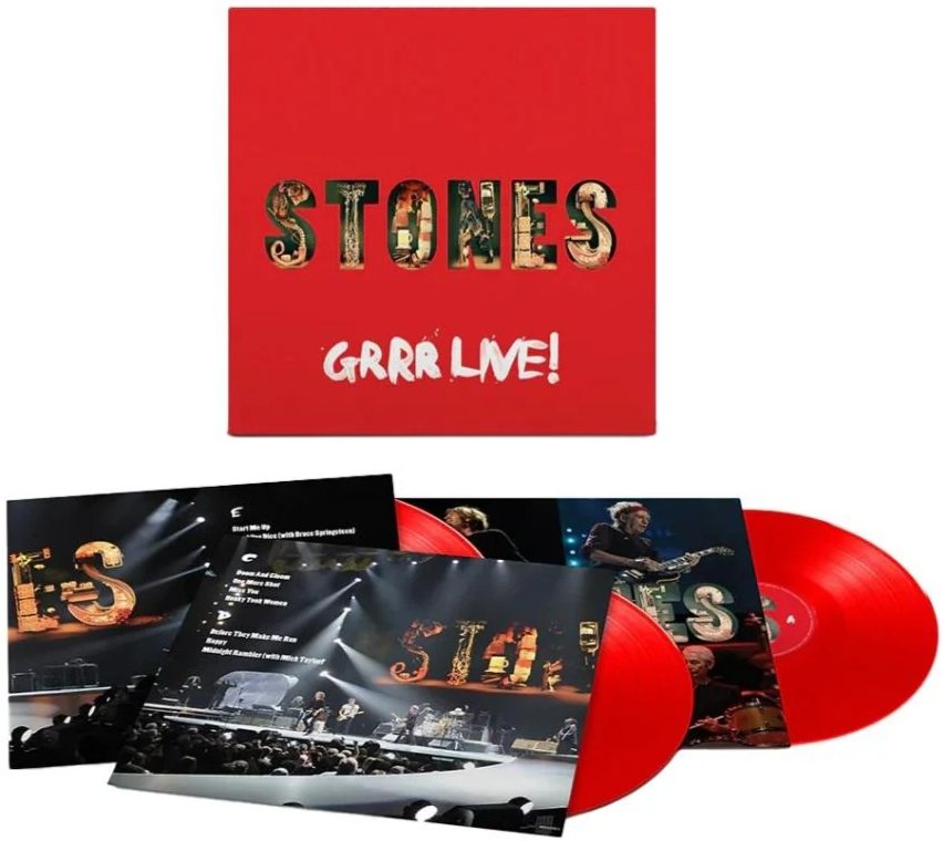 The Rolling Stones - GRRR Live! (Limited Edition, 180 Gram Red Colored Vinyl) (3 Lp's) | Vinyl