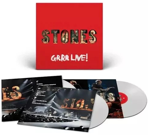 The Rolling Stones | GRRR Live! (Limited Edition, 180 Gram White Colored Vinyl) (3 Lp's) | Vinyl