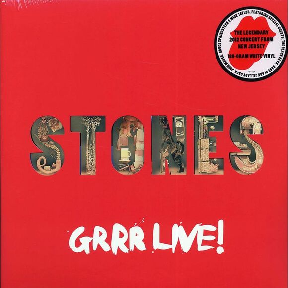 The Rolling Stones | GRRR Live! (Limited Edition, 180 Gram White Colored Vinyl) (3 Lp's) | Vinyl
