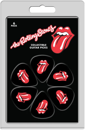 The Rolling Stones - Perri's - Rolling Stones - Tongues - Guitar Picks (6 Pack) | Guitar Picks