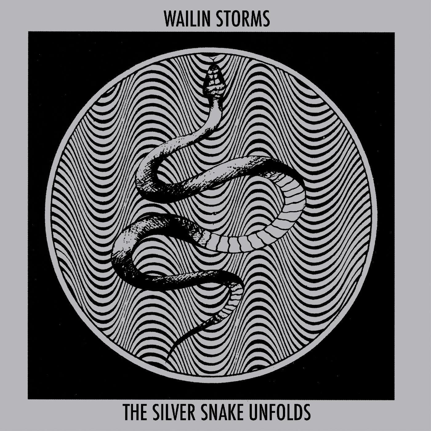 Wailin Storms - The Silver Snake Unfolds (CLEAR WITH BLUE COLOR-IN-COLOR VINYL) | Vinyl