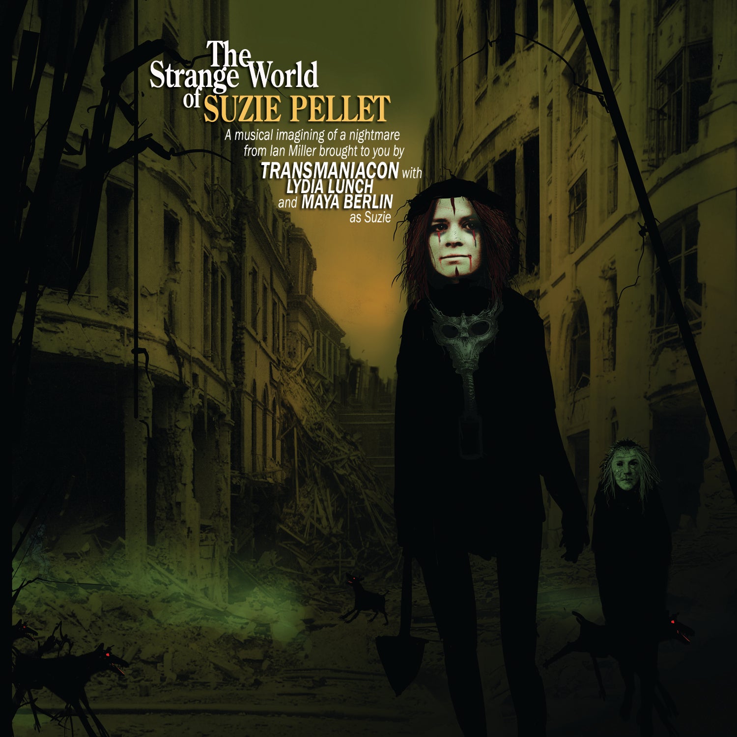 Transmaniacon feat. Lydia Lunch & Maya Berlin - The Strange World Of Suzie Pellet | Vinyl