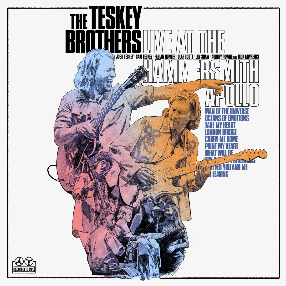 The Teskey Brothers | Live At The Hammersmith Apollo (Heron Blue Vinyl) | Vinyl