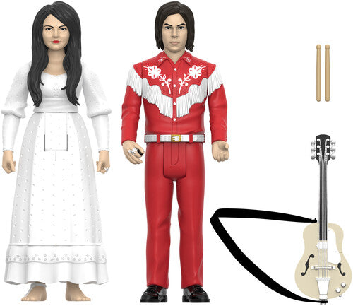 The White Stripes | Super7 - The White Stripes - ReAction Figures Wv2 - Elephant 2-Pack (Action Figure) | Action Figure