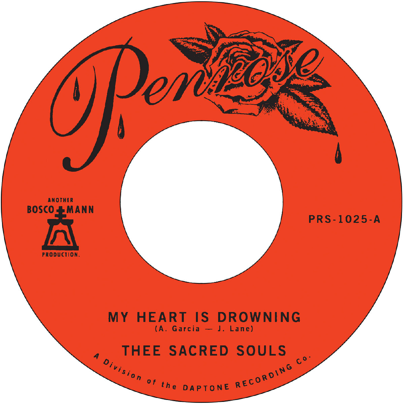 Thee Sacred Souls - My Heart Is Drowning B/W Stuck In The Mud | Vinyl