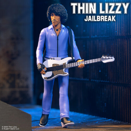 Thin Lizzy | Super7 - Thin Lizzy: Phil Lynott- ReAction Figures Wv2 - Jailbreak (Action Figure) | Action Figure