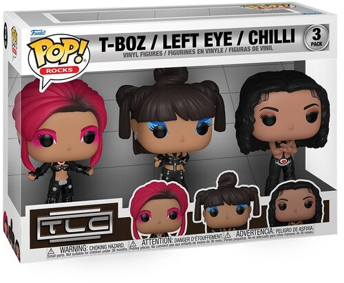 TLC | FUNKO POP! Rocks: TLC - Scrubs 3-Pack (Large Item, Action Figure) | Action Figure
