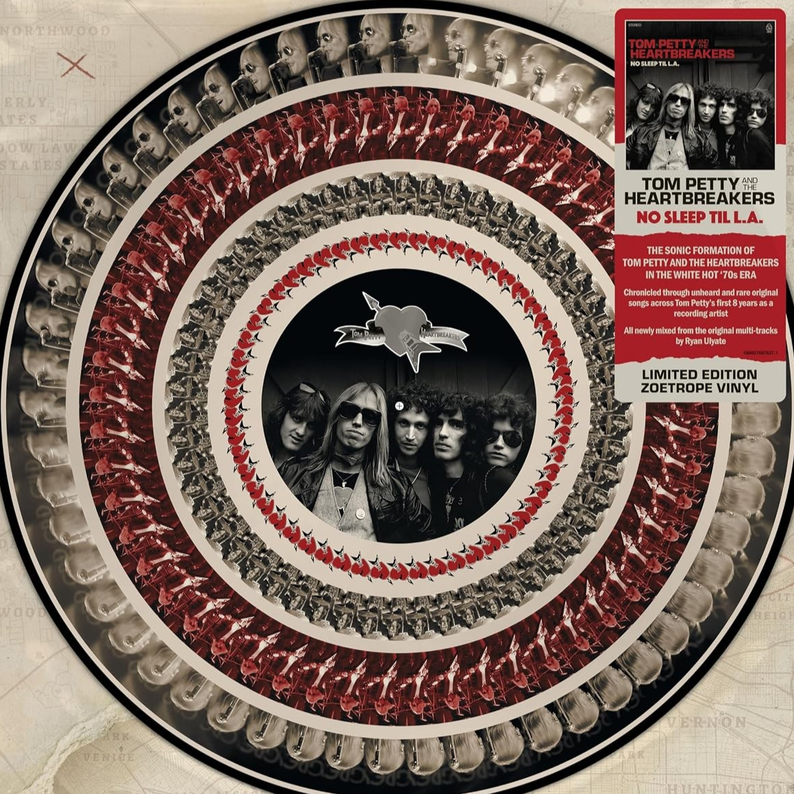 Tom Petty And The Heartbreakers - No Sleep Til L.A. (Limited Edition, Clear Vinyl, 180 Gram Vinyl, Zoetrope) | Vinyl