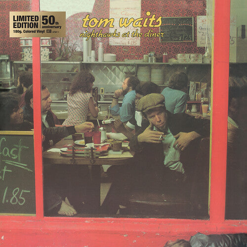 Tom Waits | Nighthawks at the Diner (50th Anniversary Edition) (Limited Edition, 180 Gram Yellow Marble Colored Vinyl, Gatefold LP Jacket) (2 Lp's) | Vinyl