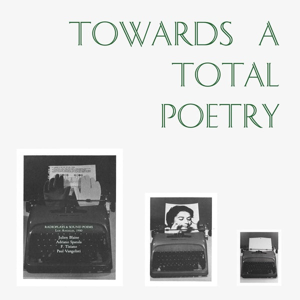 VA - Towards A Total Poetry | Vinyl