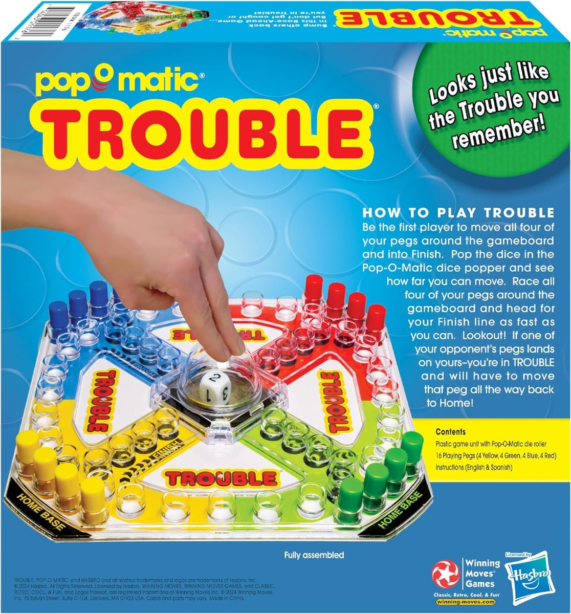 Trouble - Classic Trouble (Large Item, Board Game) | Game