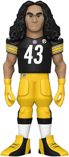 Troy Polamalu - FUNKO GOLD 5 NFL LEGENDS: Steelers - Troy Polamalu (Styles May Vary) (Vinyl Figure) | Action Figure