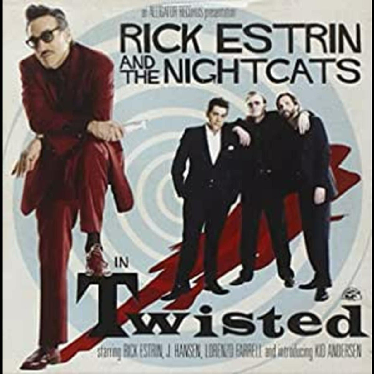 Rick & The Nightcats Estrin - Twisted | CD