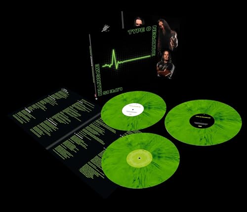 Type O Negative - Life Is Killing Me: 20th Anniversary Edition (Limited Edition, Green & Black Mixed Vinyl) (3 Lp's) | Vinyl
