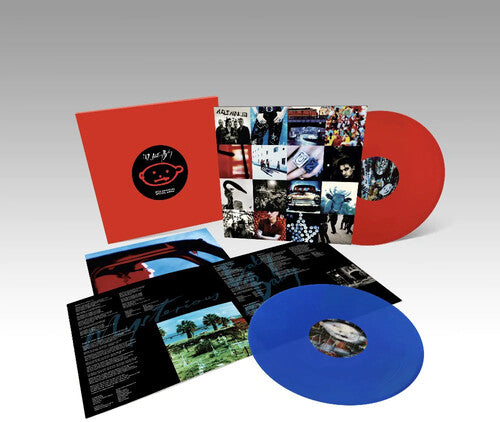 U2 | Achtung Baby (Deluxe Edition, Colored Vinyl, Red, Blue, 180 Gram Vinyl) (2 Lp's) | Vinyl