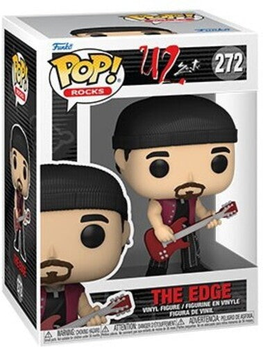 U2 - FUNKO POP! ROCKS: U2 - ZooTV - The Edge (Vinyl Figure) | Action Figure