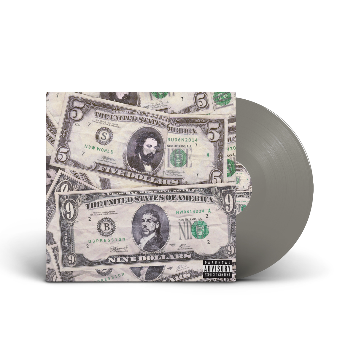 $Uicideboy$ - New World Depression (Indie Exclusive, Colored Vinyl, Opaque Gray) | Vinyl