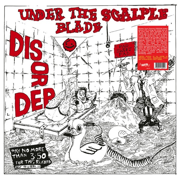 DISORDER - Under The Scalpel Blade | Vinyl