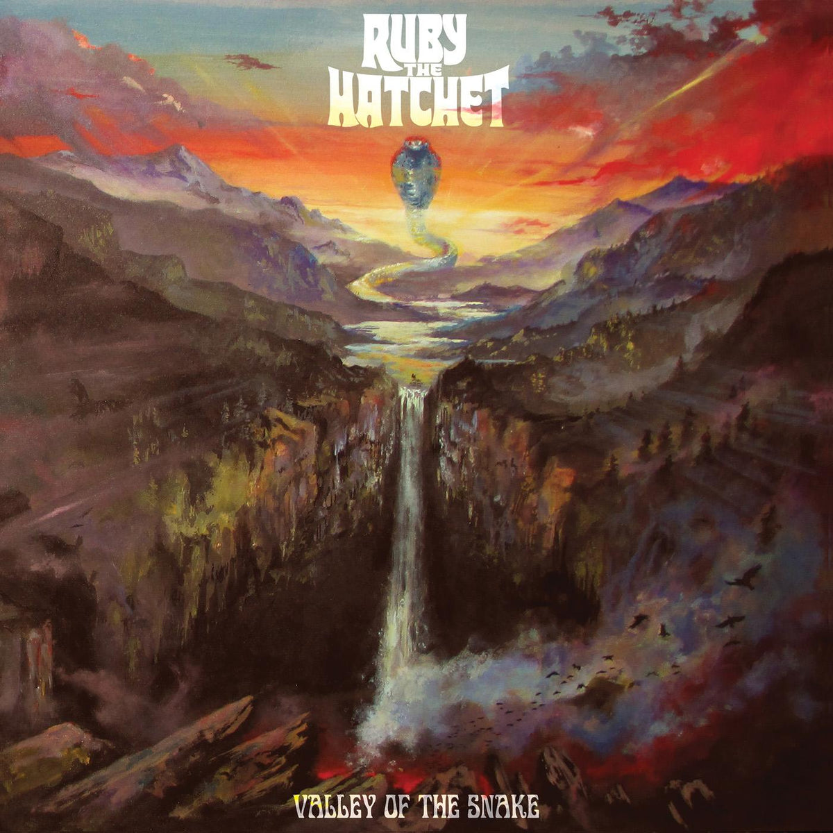 Ruby The Hatchet - Valley Of The Snake (MARBLED ORANGE VINYL) | Vinyl