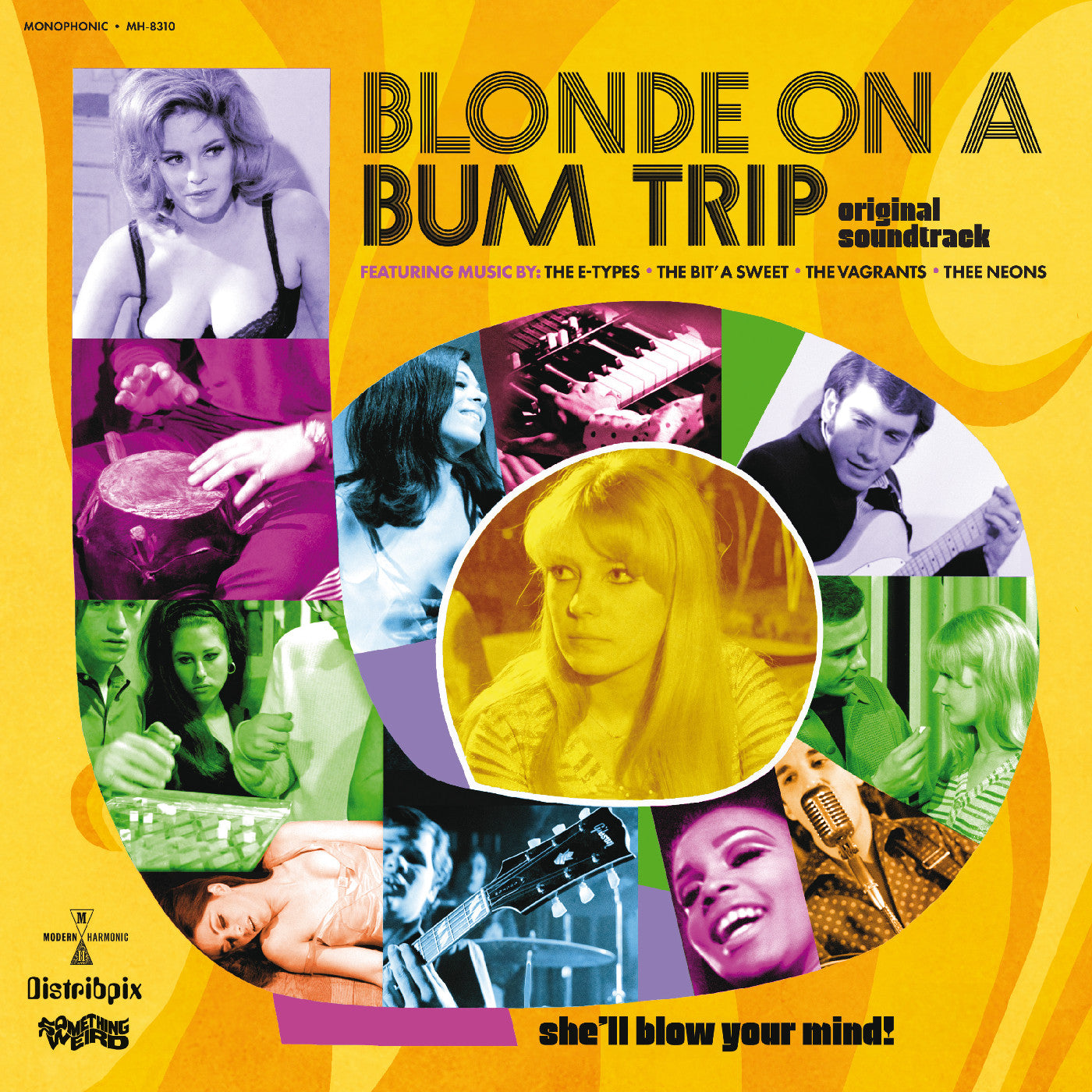 Various Artists - Blonde On A Bum Trip Original Soundtrack (Clear With Orange Swirl Vinyl) | Vinyl