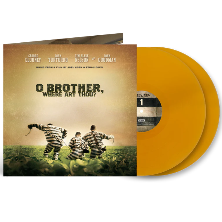 Various Artists | O Brother, Where Art Thou? (Original Motion Picture Soundtrack) (25 Year Anniversary Edition, Limited Edition, "You Are My Sunshine" Gold Colored Vinyl) (2 Lp's) | Vinyl