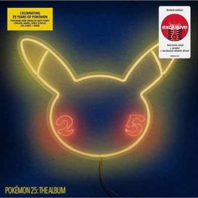 Various Artists | Pokemon 25: The Album (Limited Edition, Two-Tone Vinyl, Poster) | Vinyl