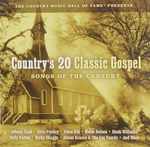 Various | Country'S Top 20 Gospel Songs Of The Century | CD