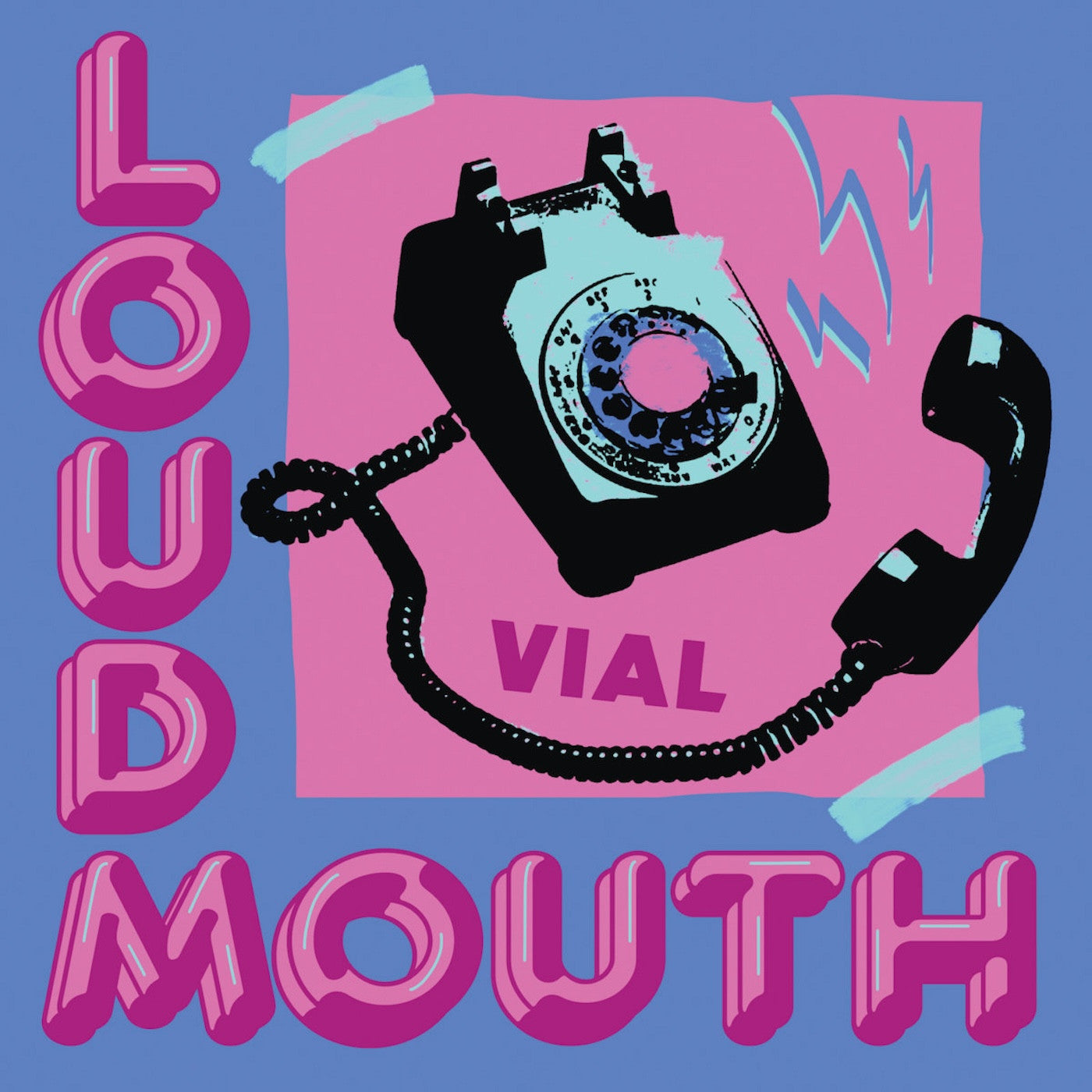 Vial | Loudmouth (Ice Blue With Aqua Blue Spokes Vinyl) | Vinyl