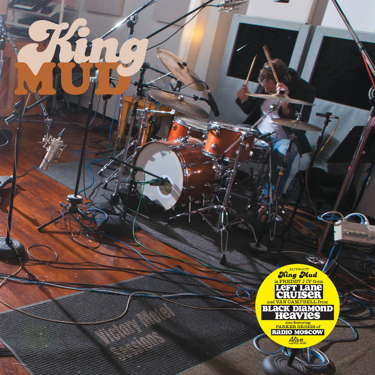 Radio Moscow) King Mud (Left Lane Cruiser - Victory Motel Sessions (COLOR VINYL) | Vinyl