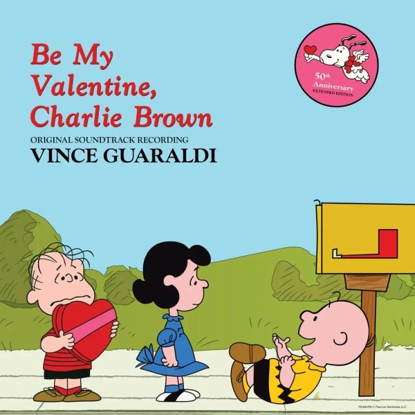 Vince Guaraldi | Be My Valentine, Charlie Brown: 50th Anniversary Edition (Original Soundtrack Recording) (Indie Exclusive, "Heartburn" Red Colored Vinyl) | Vinyl