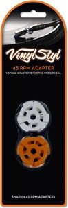 Vinyl Styl - 45 RPM Adapter 10 Pack | Turntable Accessories