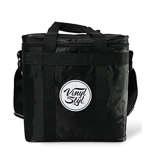 - Vinyl Styl™ Padded Carrying Case for Records and Portable Turntables | Carrying Case