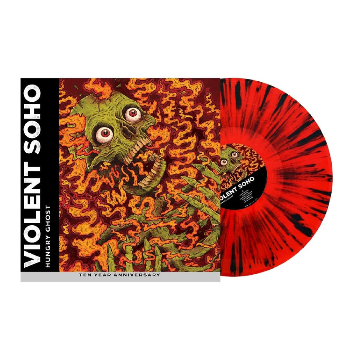 Violent Soho - Hungry Ghost (10 Year Anniversary Edition) (Black & Red Splatter Vinyl) | Vinyl