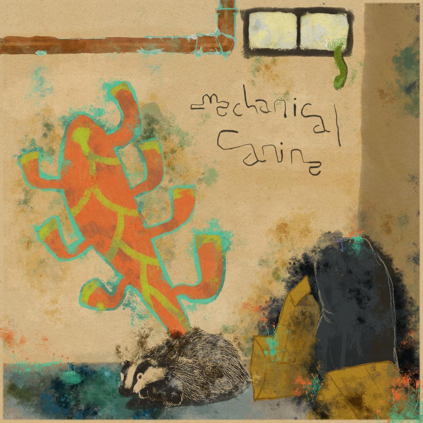 Mechanical Canine - Walls Covered in Mildew | Vinyl