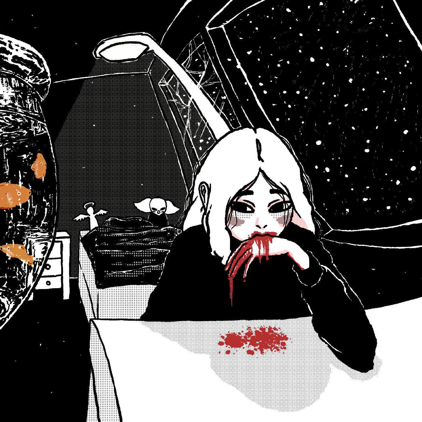Weatherday - Hornet Disaster (Clear With Red Splatter “blood Online” Vinyl) | Vinyl