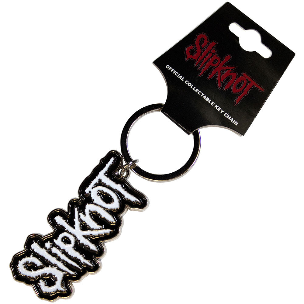 Slipknot | White Logo Black Border |