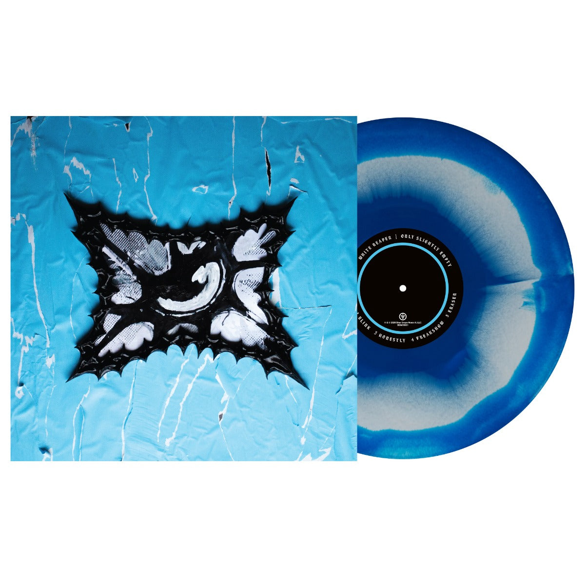 White Reaper | Only Slightly Empty (Indie Exclusive) ( White & Blue Vinyl) | Vinyl