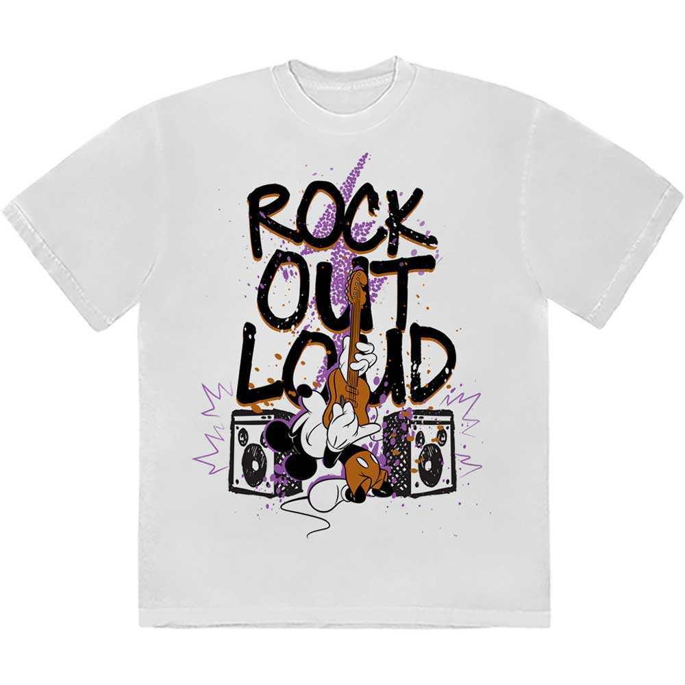 Disney - Mickey Mouse Rock Out Loud | T-Shirt White