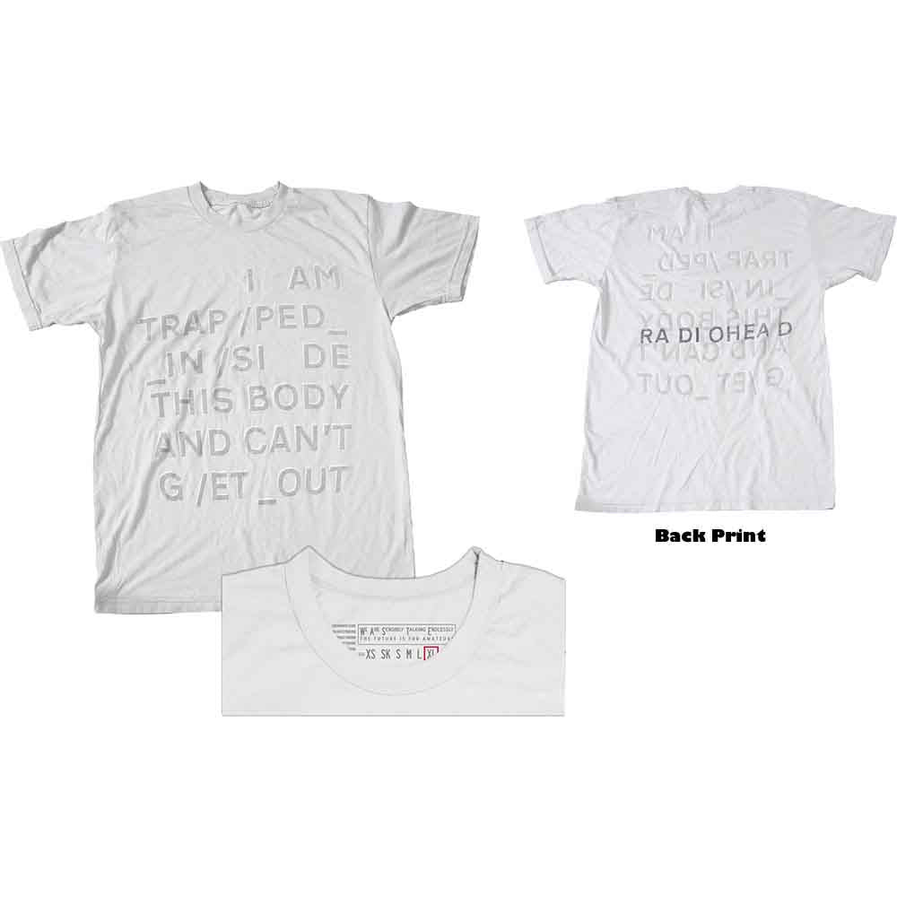 Radiohead - Trapped | T-Shirt White