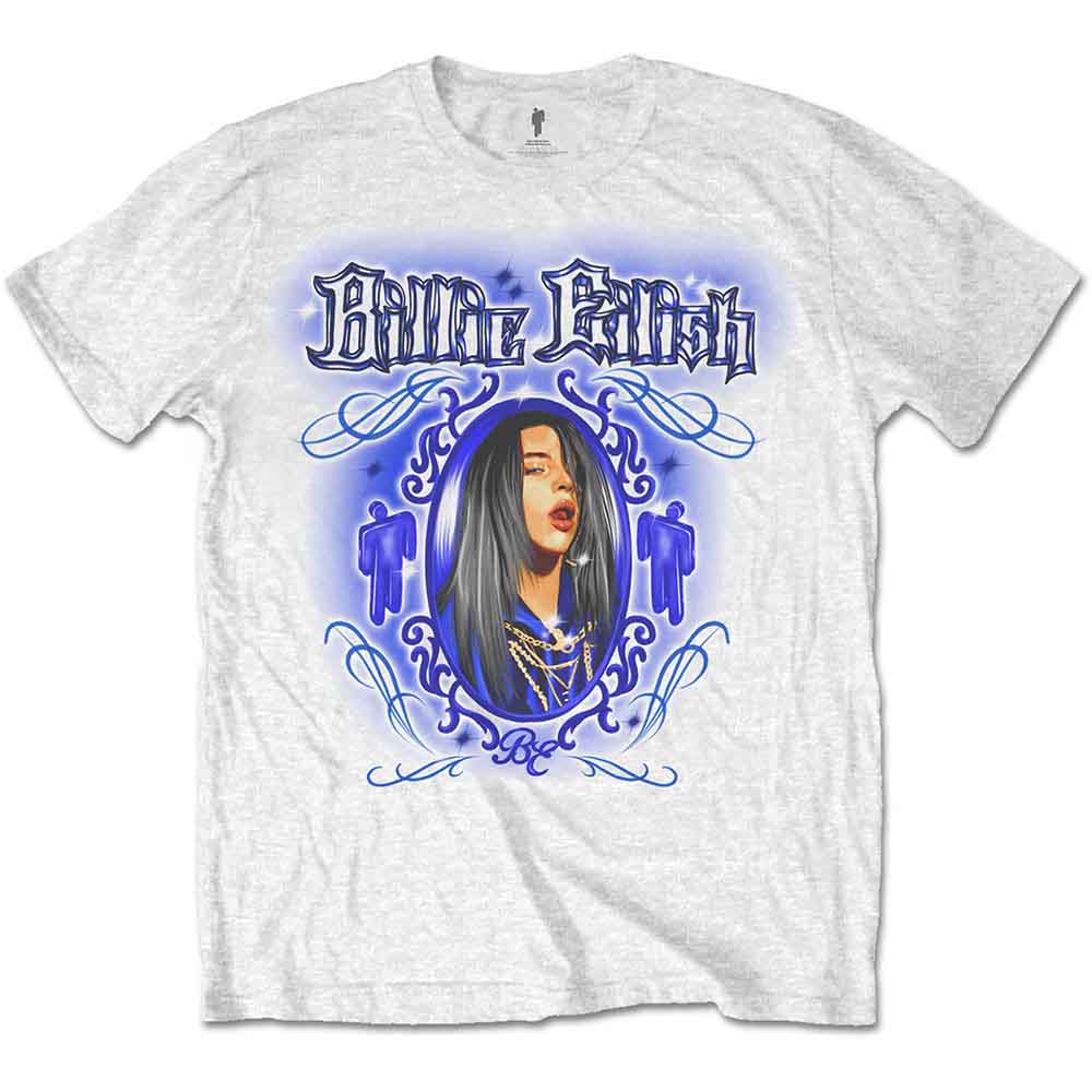 Billie Eilish - Airbrush | T-Shirt White