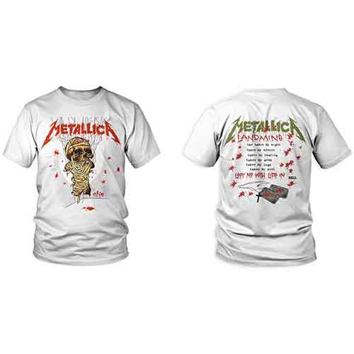 Metallica - One Landmine | T-Shirt White