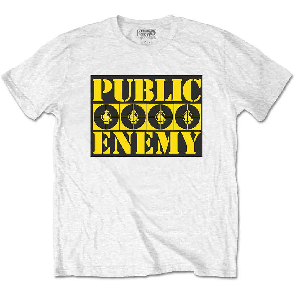 Public Enemy - Four Logos | T-Shirt White