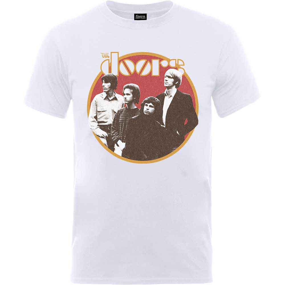 The Doors - Retro Circle | T-Shirt White