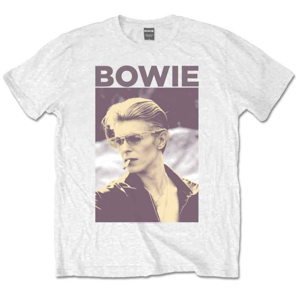 David Bowie - Smoking | T-Shirt White
