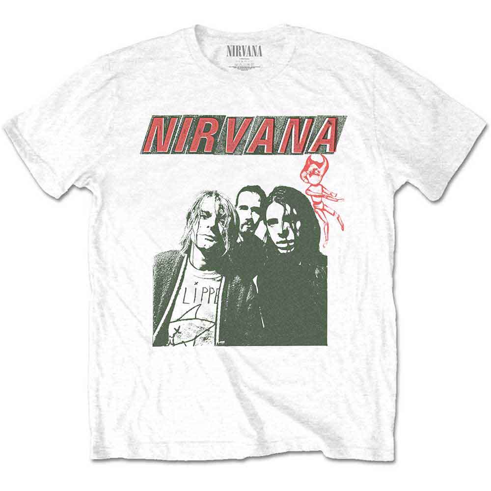 Nirvana - Flipper | T-Shirt White