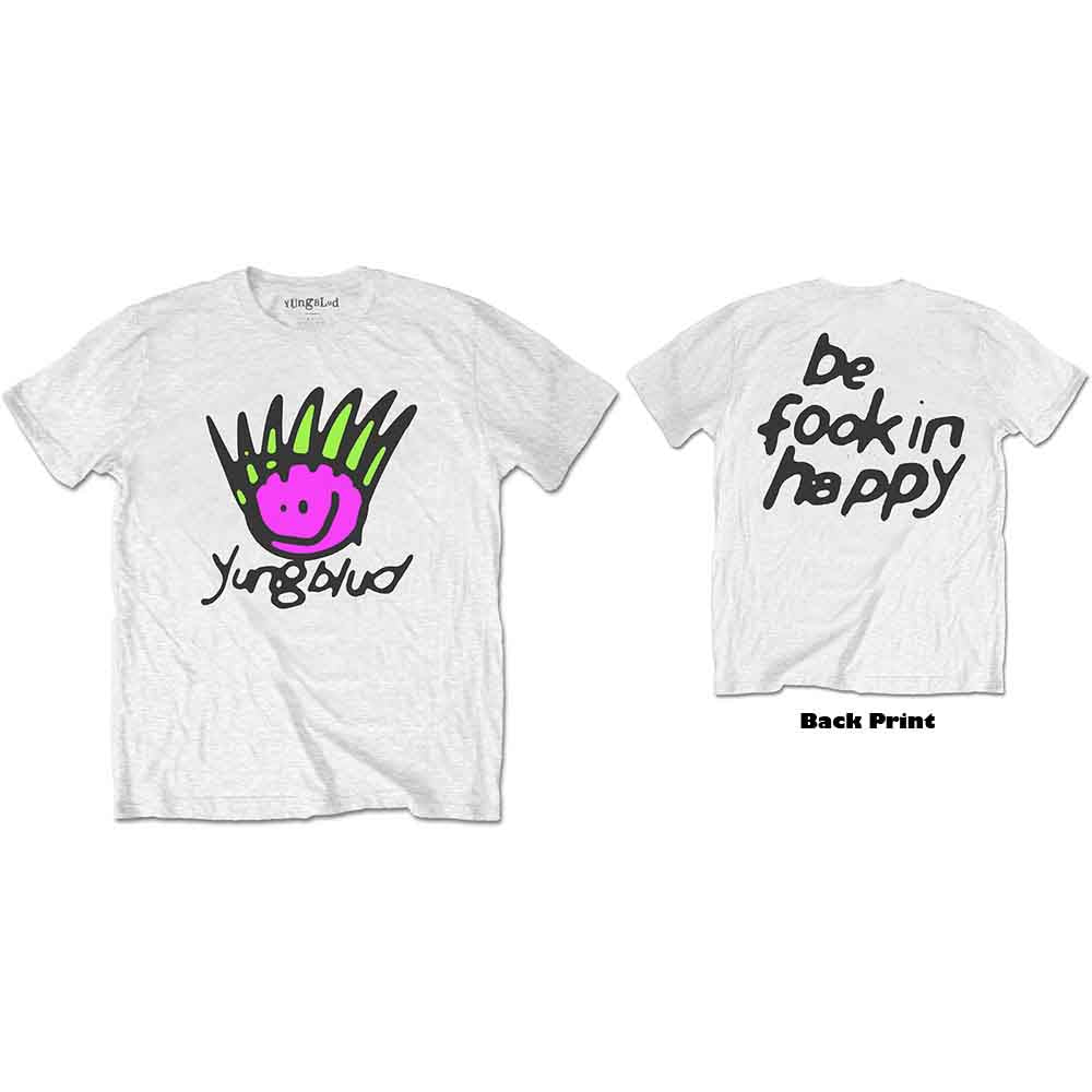 Yungblud - Face | T-Shirt White