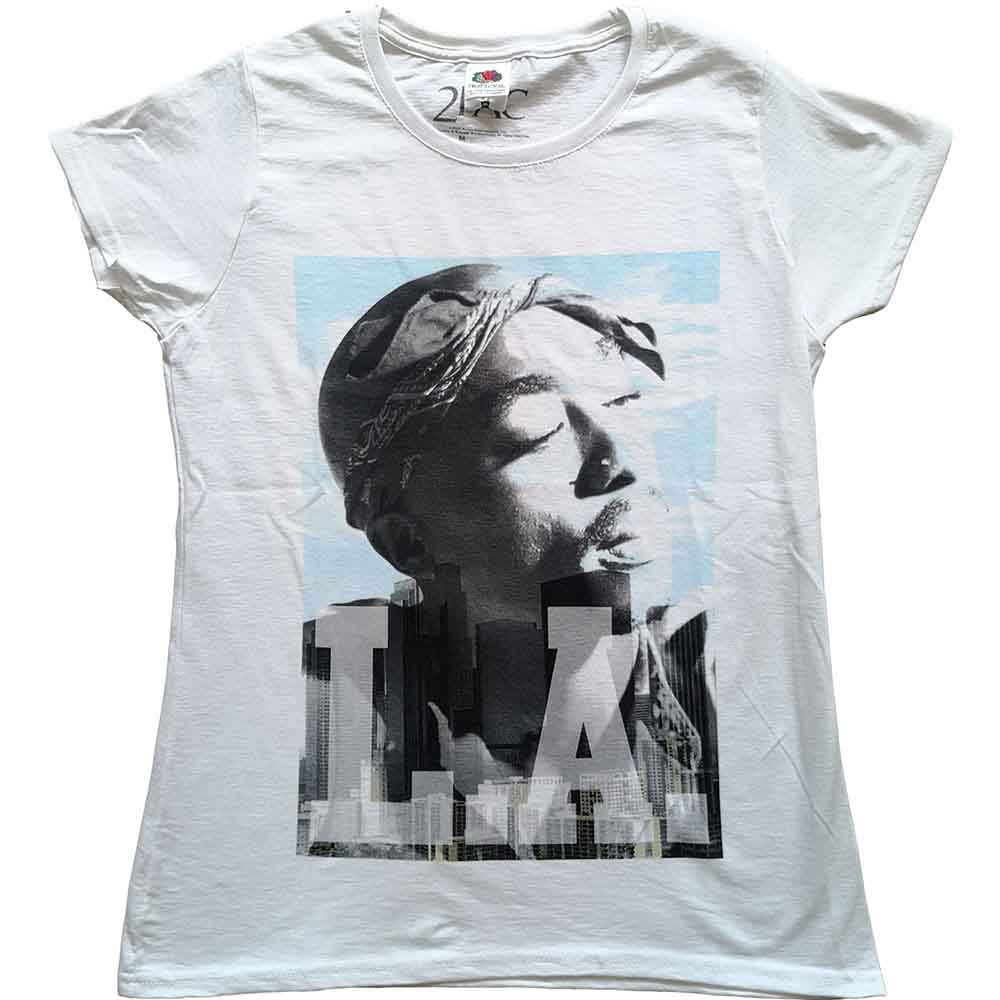Tupac - LA Skyline | T-Shirt White
