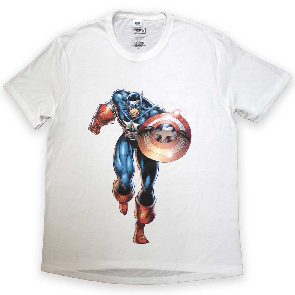 Marvel Comics | Captain America Running |