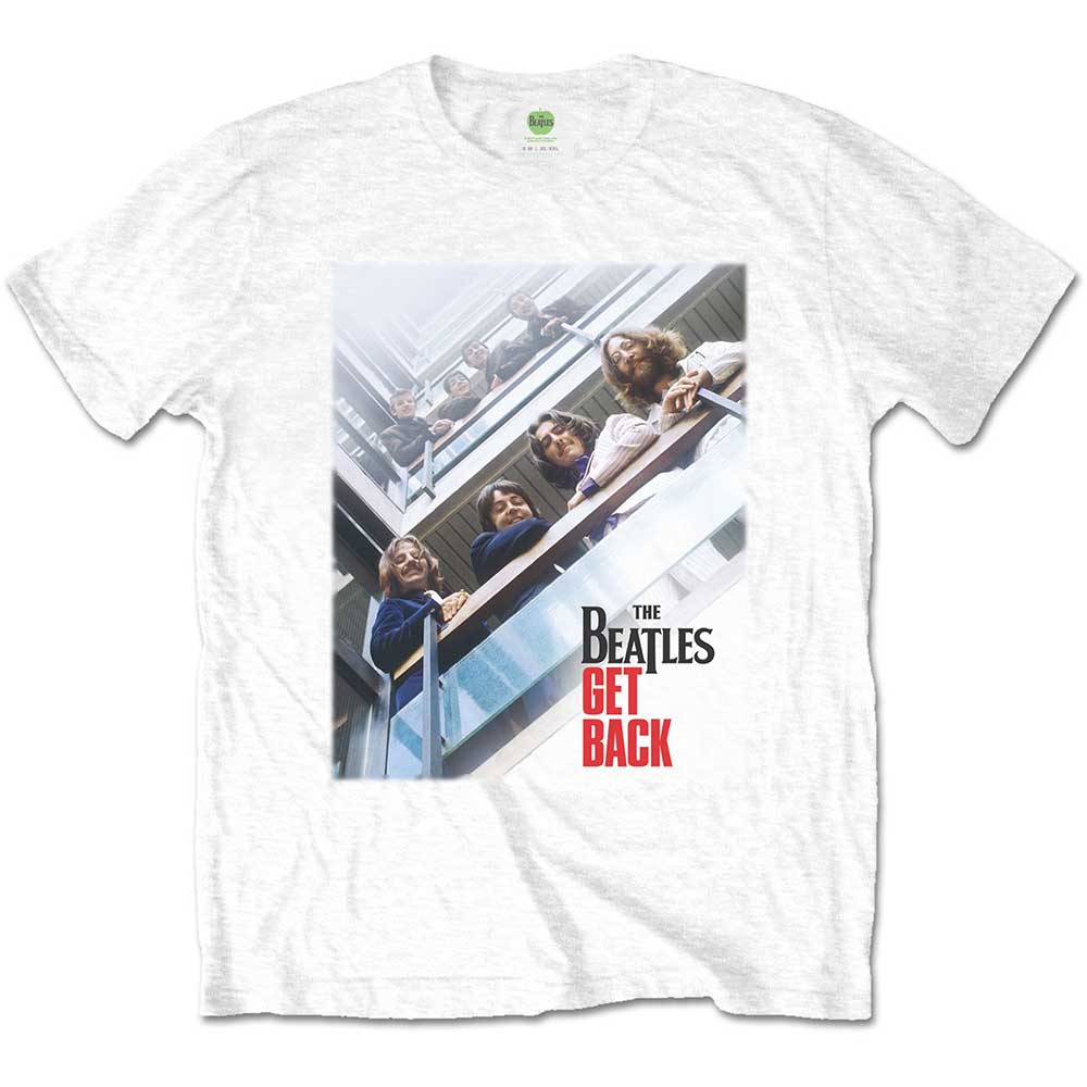 The Beatles - Get Back Poster | T-Shirt White